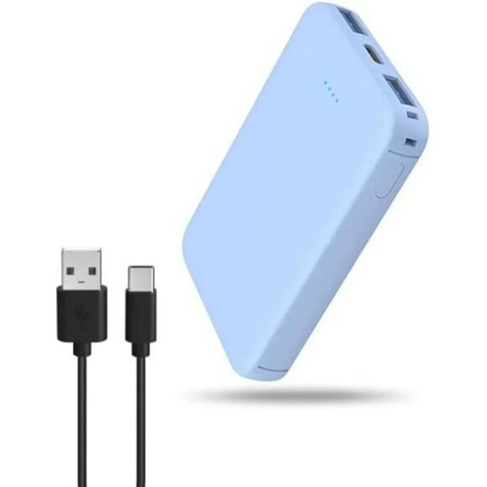 Portable power bank 5000mAh USB C external battery charger for phone tablet